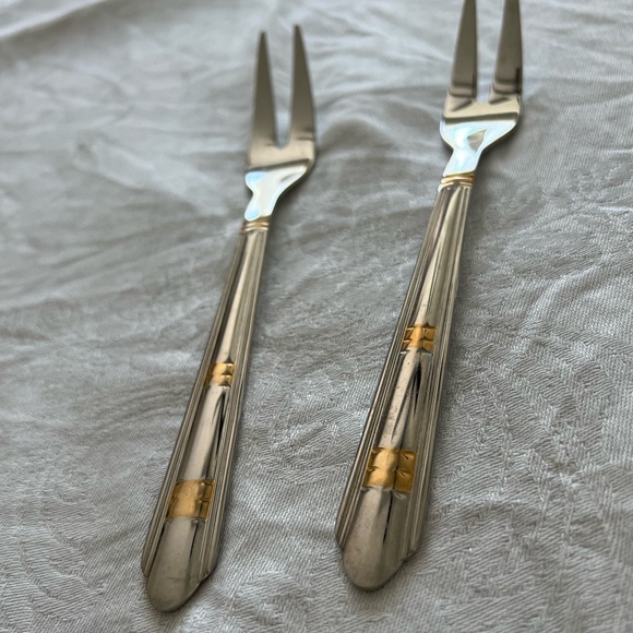 Carl Weill Fruit Fork x2 - Picture 2 of 3